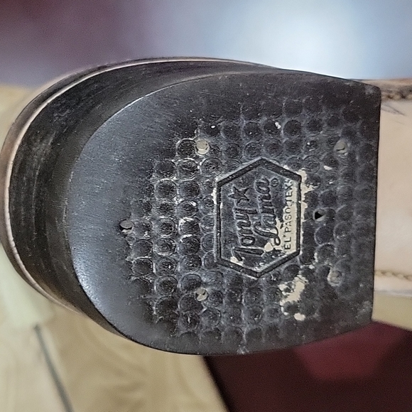 Tony Lama Western Cowboy Boots - Picture 8 of 12
